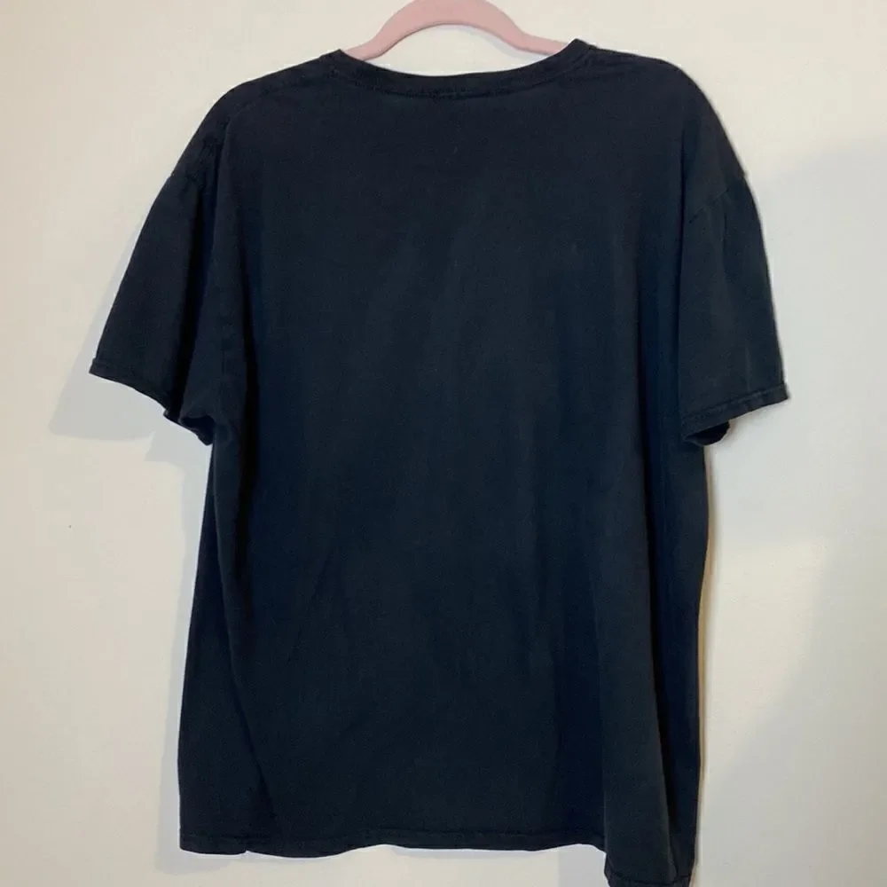 Hard Rock Hollywood Florida Black Tee Shirt Short Sleeve XL